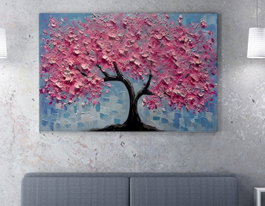 Wallity WY346 Lienzo Decorativo Enmarcado 50 x 70 cm